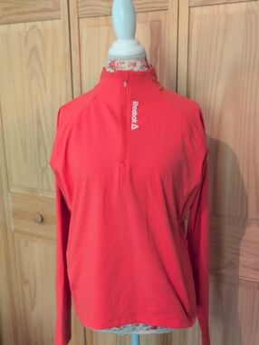 Reebok Coral 1/4 Zip Athletic Pullover